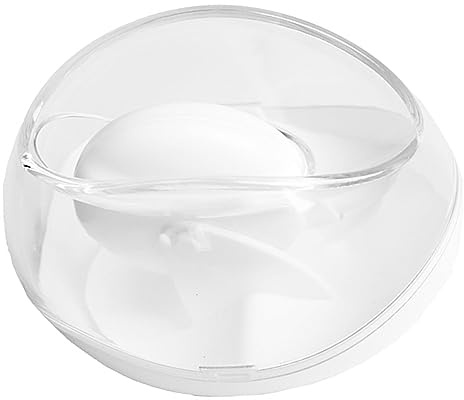 Qcwwy Bürobedarf-Clip-Box, Desktop-Kunststoff, Magnetisch, Büroklammer-Spender, Aufbewahrungsbehälter, Organizer, Bürozubehör für die Aufbewahrung von Büroklammern, Roller-Design-Papier