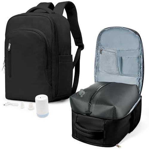 SZLX Mochila De Vacío Equipaje De Mano Mujeres, Mochila Airbag Con Sistema De Vacío Para Viajes, Ryanair Mochila De Viaje Tamaño Cabina Con Bomba Impermeable Maleta De Vacío Para Hombres