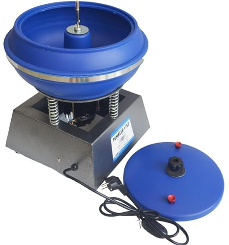Polisseuse de Établi pour Bijoux, 220V 120W Polisseuses électriques, Machines de polissage, machine polissage vibration pour Bijoutier Bijouterie, pièces métalliques, artisanat en jade
