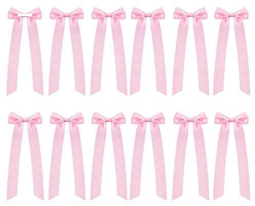 Satin Bows for Candles - Satin Wine Glasses Candle Holder Bow | Pre-Tied Bowknot Adhesive Party Supplies for Dinner Present Wrapping Date Night Birthday