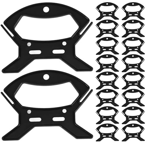 VALICLUD 20pcs Small Cable Reel Cord Organizer Set Multi-Functional Wire Winder for Home and Office Electrical Cord Storage Spools