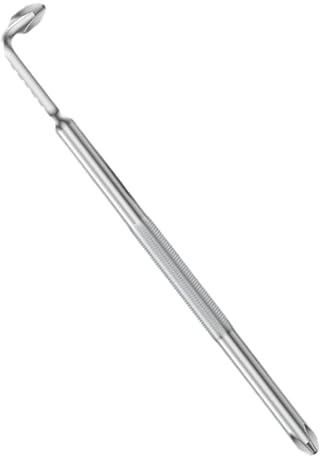 Tournevis ergonomique à tête coudée à 90 degrés double embout en alliage d'acier portable outil à main adapté pour tournevis professionnel en forme de L