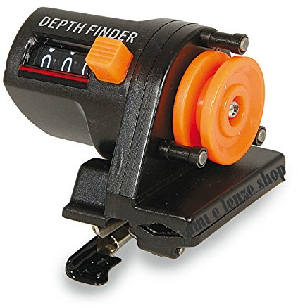 Meterzähler für Angelrute Zähler Meter für Schnur Angelrolle Angeln Karpfen Bolentino Surfcasting