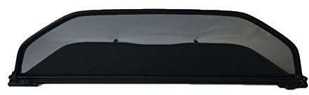PureWind Windschott kompatibel mit Volvo C70 II Baujahr 2006-2013 (Schwarz) – Windschott Universal mit Schnellverschluss ohne Tasche