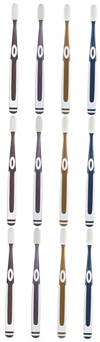 GLEAVI 3 Sets 4-teiliger Ergonomischer Griff – Borstenzahnbürste Für Erwachsene Zahnpflege-tools