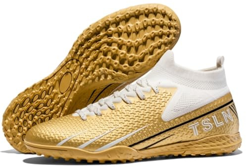 Football Boots Astro Turf Mens Boys Indoor Futsal Shoes Unisex Baseball Youth Rugby Shoes Adult AG FG TF Wide Training Sneaker Breathable