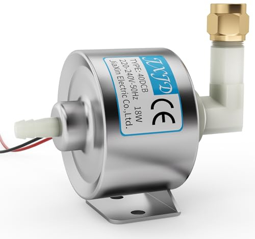 Bomba de aceite para máquina de humo, 40DCB 18W, 220-240V/50Hz, compatible con máquinas de humo de 500-1200W, caudal: 100-130ml/min, presión: 0,45-0,5MPa, corriente ≤180mA