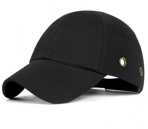 Stakee Casquette Antichoc avec Coque Intérieure en Abs, Casquette De Baseball Légère, Casque De Sécurité Au Travail, Casque De Protection Anti-Collision, Casquette De Chantier