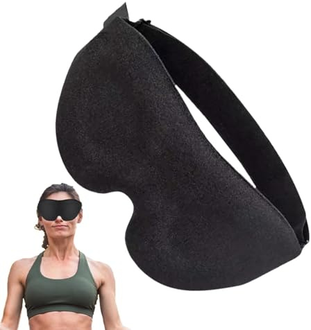 3D Nachtschlaf-Augenbinde | Augenschlafmaske,Weicher, atmungsaktiver Augenschutz für die Nacht, Yoga-Augenschutz, Schlaf-Augenschutz, verstellbarer Riemen, Reise- -Augenbinde, Schlafbezug für