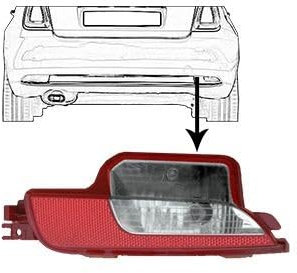 VAN WEZEL 1614930 Fanale posteriore Dx Paraurti Fanale Posteriore Fanali posteriori Fari posteriori