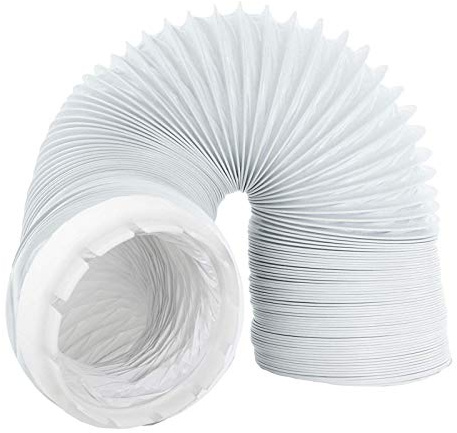SPARES2GO Universal 4m Vent Hose + Adapter for Tumble Dryer
