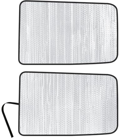 YelloPro Side Window Rear Seat 2nd Row Sunshade (Set of 2) Custom Fit for 2008 2009 2010 2011 2012 2013 2014 2015 2016 Ford F-250 F-350 F250 F350 Super Duty, 4Dr Super Crew Cab