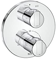 Roca A5A0D09C00 - Mezclador termostático empotrable para baño-ducha.Modelo T-1000 ROUND A completar con RocaBox A525869403
