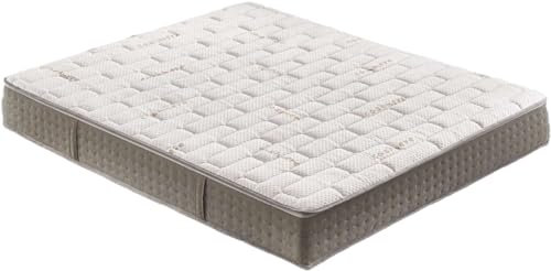 p age Orthopädische Matratze für das Wohlbefinden, Modell Cloud, Memory-Gel, 3D, Breite: 90 cm, Größe 195 cm, BordoCashmere