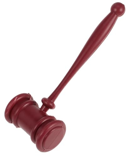 LRXIYODE Judge's Hammer Props Halloween Costume Props Gavel Mallet Hammers