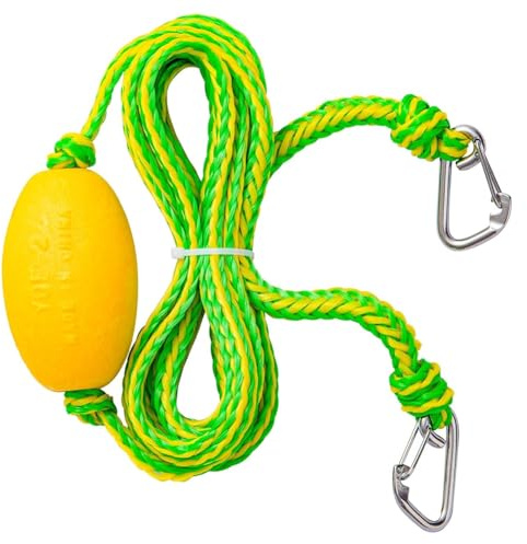 Cpolebev Cuerda de Remolque Flotante para Kayak, Cuerda de Anclaje para Moto Acuática, Accesorios para Kayak, 12 Pies