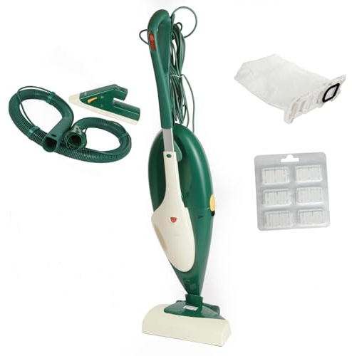 Vorwerk Kobold 135 - Kanisterstaubsauger mit Elektrobürste EB 351, Schlauch, Polsterboy PB 412 - Grün