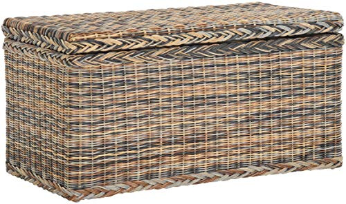 Korb-Outlet Truhe/Wäschetruhe aus Rattan (Mehrfarbig, Klein)