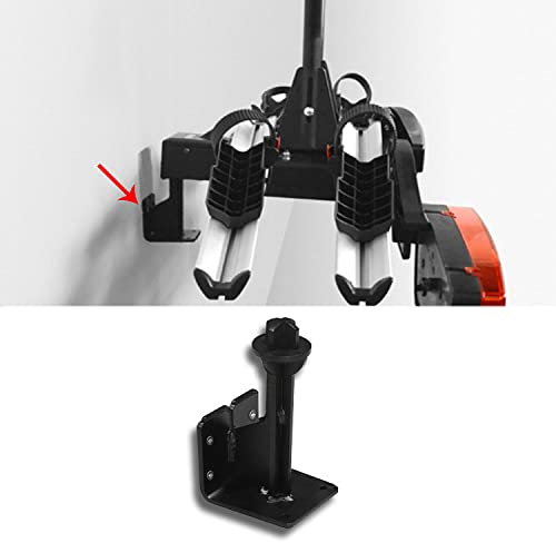 Menabo Wandhalter Fahrradträger Fahrräder Heckträger Fahrrad Faltbar Abnehmbar Leichtgewichtig Zubehör Fahrradständer Aluminium Schwarz