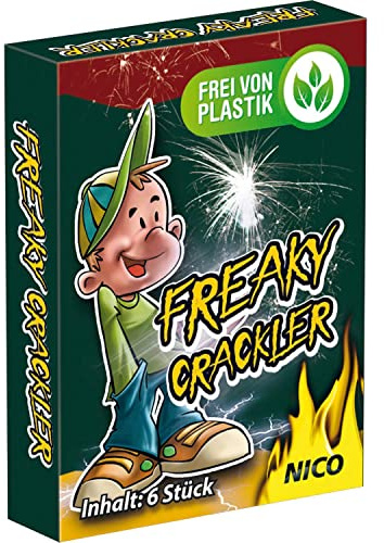 Cepewa Freaky Crackler 144 Crackling von Nico Jugend Feuerwerk 24 x 6er Schachtel von Aktivhandel Kat F1