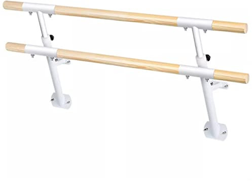 Ballettstange An der Wand montierte Feste Ballettstange mit Einstellbarer Höhe von 80–120 cm, geeignet for den Heimgebrauch/Tanzstudio/Fitnessstudio (Size : 2M/6.6FT)