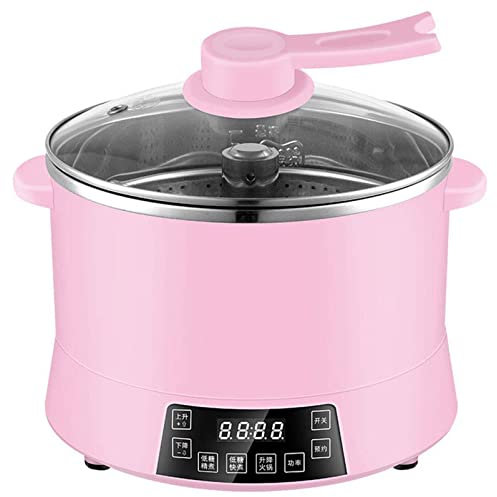 small rice cooker Home Rice Cooker, Reduced Sugar, 4L Stainless Steel Liner, Separate Pot Body Design, Automatic Lifting,Pink