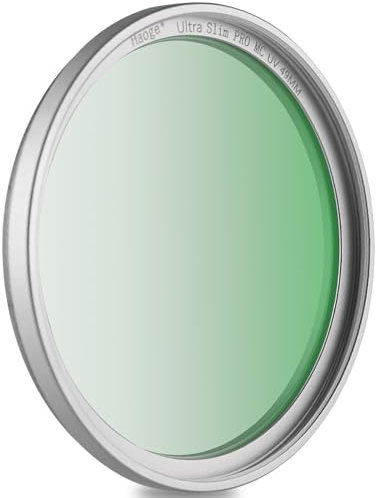 Haoge Filtro de protección MCUV 49 mm para Sony FE 50 mm, 40 mm, 2.5 G, Fuji GFX100 RF X100VI X100V X100F X100S X100T X70 RX1 lente de cámara de vidrio óptico ultra delgado
