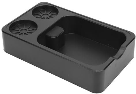 Coffee Tamping Station Organizer Box for 51 58mm Portafilter with Impact Proof Design Stable Base for Precise Tamping Process Compact with ABS for Coffee Enthusiasts on The Go