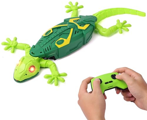 Yidoroye Wall Crawler Gecko Remote Control Cars,Robo Alive Lizard Toys for 3 4 5 6 7 8 Year Old Boys Gifts Wall Climbing Lizard Robot Gifts for 3 4 5 6 7 8 9 Year Old Boys Toys Age 3-9 Chameleon Xmas