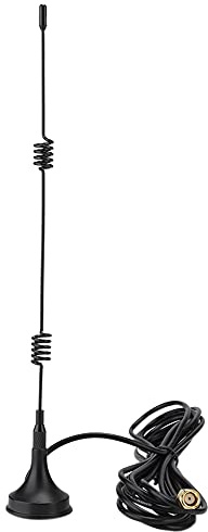 Fyearfly Antena WiFi de 2.4 GHz de ganancia de 8 dBi, SMA hembra, aumenta la señal para routers y tarjetas de red, compatible con ZigBee, cable de 10 m