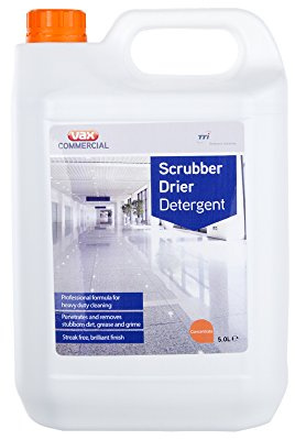 Vax Scrubber Drier Detergent - Hard Floor/Tiles Commercial Cleaner - 5l