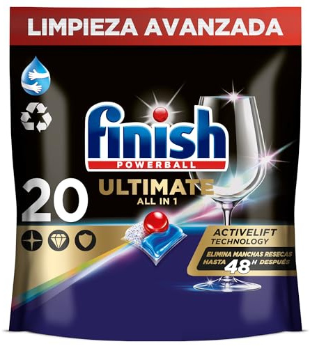Finish Quantum Ultimate Spülmaschinentabs, Regular – 25 Stück