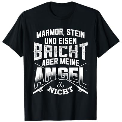 Meine Angel bricht nicht - Witziges Angler T-Shirt