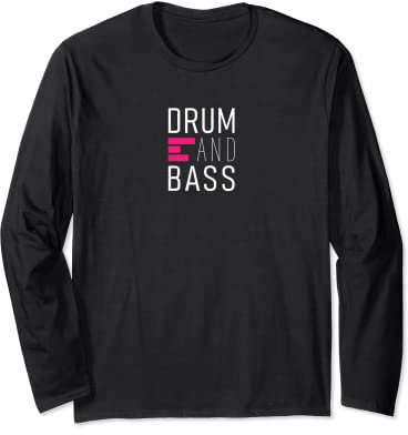 Drum n Bass Techno Drum and Bass DNB Langarmshirt