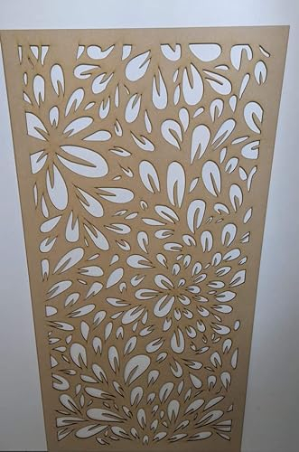 Heizkörperschrank Wand Deko Sichtschutzgitter - gelocht 6mm dicke MDF Platte (1200mm x 610mm) L36