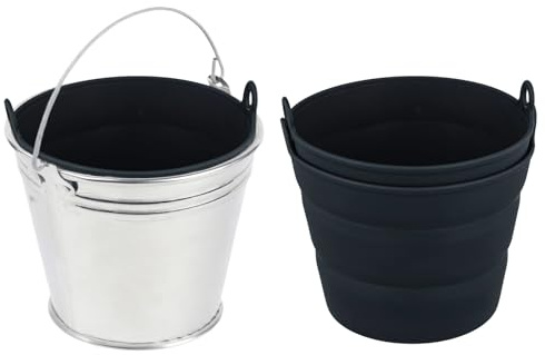 PEUTIER 2 forros de silicona para cubeta de grasa para Traeger, forros reutilizables para cubeta de parrilla con cubierta de canal de grasa, accesorios de parrilla para parrilla de pellets Pit BOSS