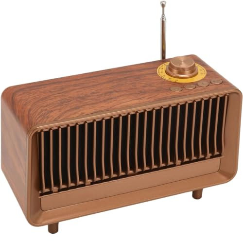 POSEDWRA Radio Altoparlante Bluetooth retrò Retro Atmosfera della cistifellea Design Leggero Decorazione Sistema Audio retrò Portatile Mini Bass