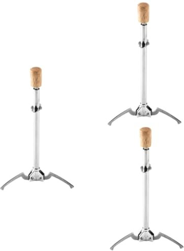 VILLFUL 3 Pcs Ice Clip Edelstahl Lebensmittel Clip Nicht-Grip Dreieck Form Für Buffet