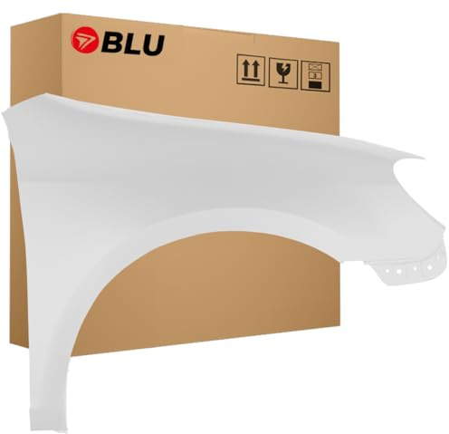 BLU Kotflügel Passend für Volkswagen GOLF VI 6 KOMBI LB9A Rechts Weiss | 2008-2016 | Vorderseite Vorne | Lackiert | Einbaufertig