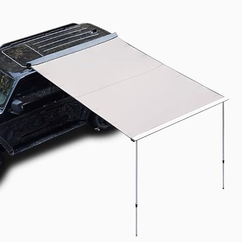QSNYJPL Toldo Camper Furgoneta Lateral Ideal para Camping, Avance Caravana Resistente A La Intemperie, con Ajuste de Altura Lateral para SUV, Camión y Furgoneta(200x300 cm/79x118 in)