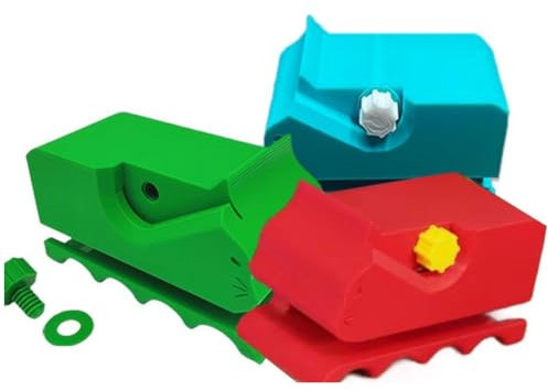 Pawlickio Cardboard Cutter for Cat Scratchers,3D Printed Handheld Cardboard Cutter Recycle Tool,DIY Cat Scratchers Cardboard Strip