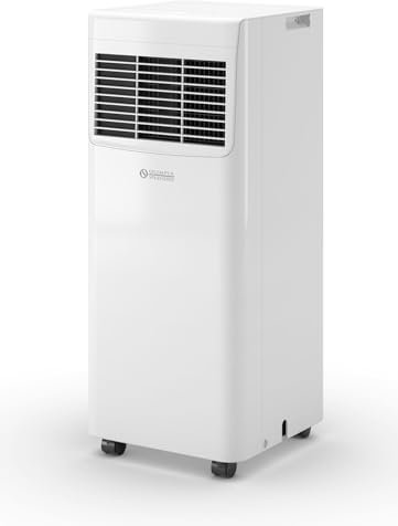 DolceClima Compact 8sw - Condizionatore Portatile 10000 Btu, Deumidificatore, Timer, Classe energetica A