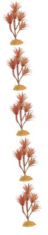 Toyvian 5 Pezzi Set Di Piante Simulato Piante D'acquario Finte Piccole Impostore Da Acquario Decorazione Artificiali Habitat Pianta Finta Felce Plastica