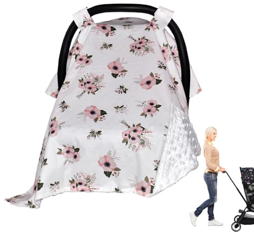 Sombra de cochecito, cubierta de cochecito para el sol,Cuerpo de asiento de asiento | Automóvil transpirable UV Sun y Protector de calor de sombra de sueño para cochecitos para bebés