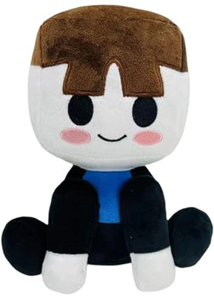 DODOKIKING Blox Buddy, set di 4 peluche, 25 cm, bambole morbide ispirate ai giochi, collezionabili Kawaii per bambini e giocatori (Bacon Hair)