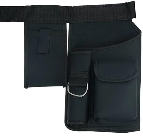 Ounfhtrttk Borsa Porta Attrezzi da Giardino Professionale - Organizer In Tessuto Oxford con Porta Potatura, Porta Motosega e Porta Telefono