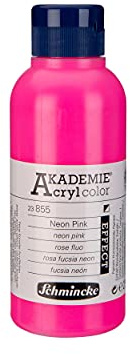 Schmincke AKADEMIE Acryl color Neon Pink 250 ml, 23 855 027