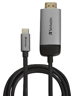 Verbatim USB-C to HDMI 4K Adapter with 1.5m Cable – USB 3.1/ HDMI, 49144