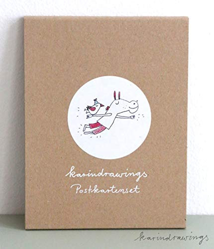 Postkartenset `Speedcoaching`karindrawings