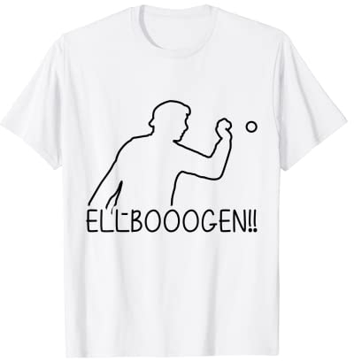 Ellbooogen!!! Bier Fun Trinken Saufen Biertrinker Bierpong T-Shirt